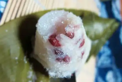 Make Red bean rice dumplings step 9