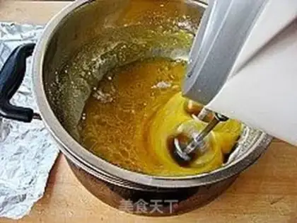 Make Cocoa sponge cake step 5