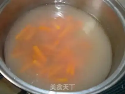 Make Corn shrimp mixed with cowpea step 2