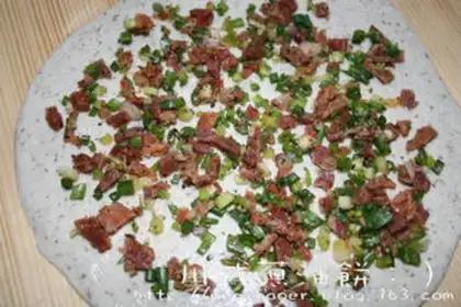 Make The onion cake step 5