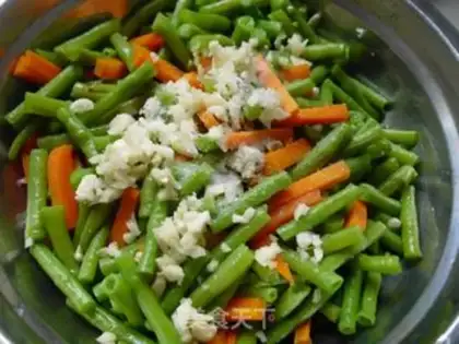 Make Corn shrimp mixed with cowpea step 5
