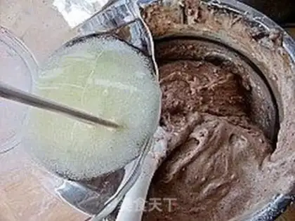 Make Cocoa sponge cake step 11