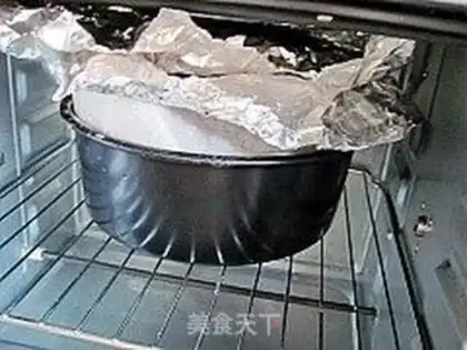Make Cocoa sponge cake step 16