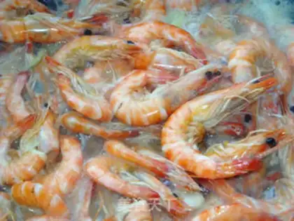 Make Shrimp oily step 5