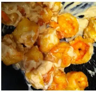 Make Pineapple salad shrimp step 3