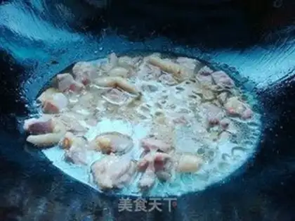 Make Garlic chicken leg meat step 4