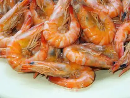 Make Shrimp oily step 7