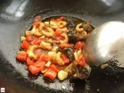 Make Fish-flavored tofu clip step 15