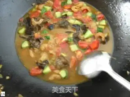 Make Fish-flavored tofu clip step 17