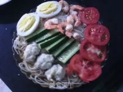 Make Cold noodles step 5