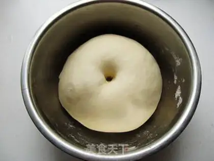 Make red bean bread step 3
