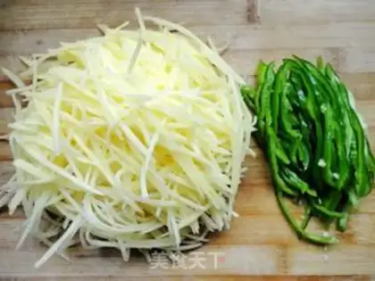 Make Pepper potato step 1