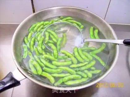 Make Fragrant rice edamame step 2