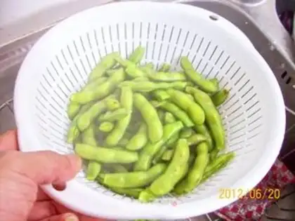 Make Fragrant rice edamame step 4