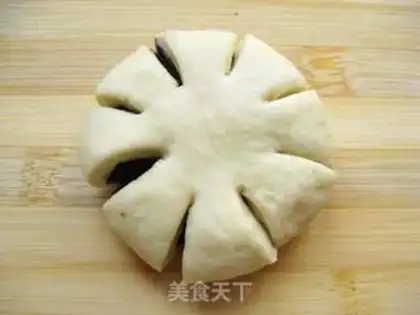 Make red bean bread step 7