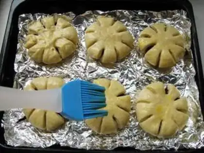 Make red bean bread step 8
