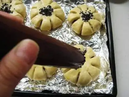 Make red bean bread step 9