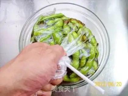 Make Fragrant rice edamame step 6