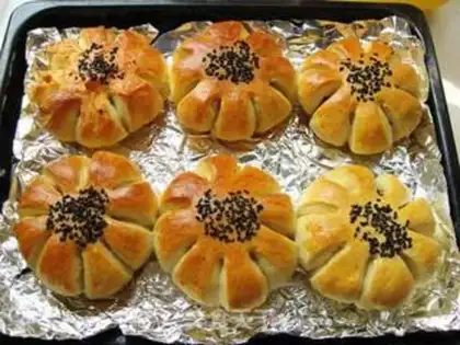 Make red bean bread step 11