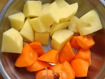Make Curry cow step 1