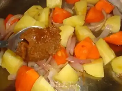 Make Curry cow step 8