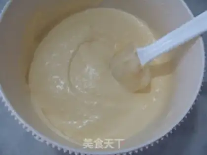 Make Purple sweet potato milk mousse step 6