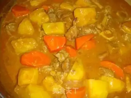 Make Curry cow step 10
