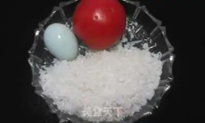 Make Potato egg congee step 0