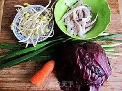 Make Korean squid soup step 2