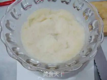 Make Purple sweet potato milk mousse step 13