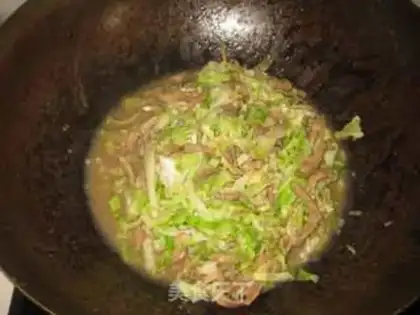 Make Sausage cabbage step 6