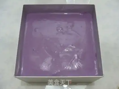 Make Purple sweet potato milk mousse step 19