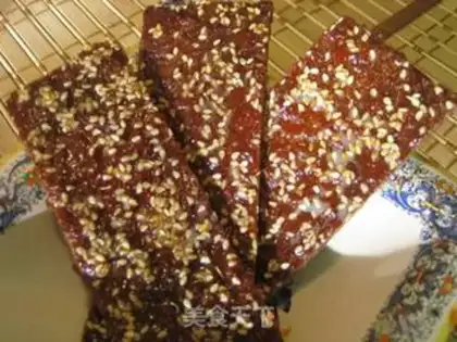 Make Pork jerky with honey sauce step 15