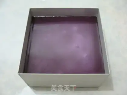 Make Purple sweet potato milk mousse step 22