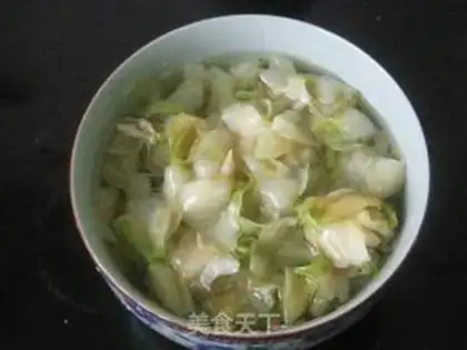 Make cold gardenias step 5