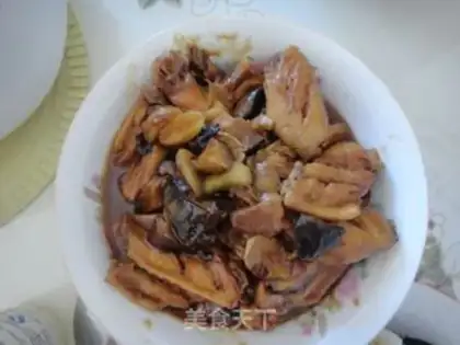 Make Mushroom chicken wings step 1