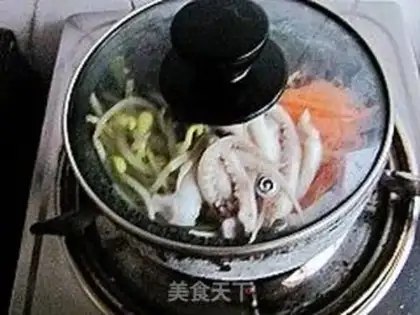 Make Korean squid soup step 15