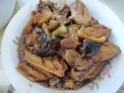Make Mushroom chicken wings step 2