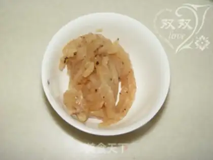 Make Chicken silk and bitter melon step 5