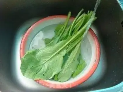 Make Green rice soup step 2