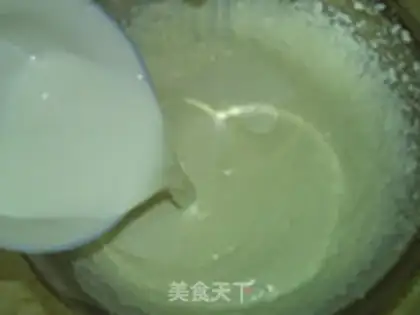 Make Blueberry yogurt cream step 5