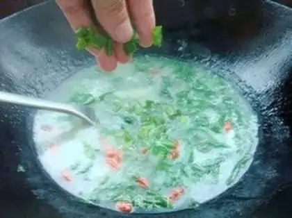 Make Green rice soup step 8