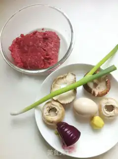 Make Twin mushroom beef balls step 0