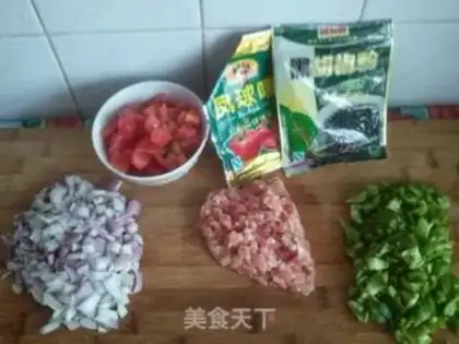 Make Black pepper pasta step 1
