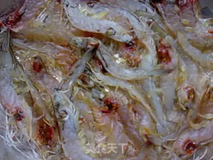 Make Garlic fans steamed shrimp step 1