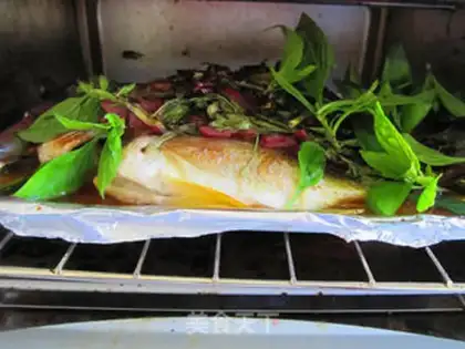 Make Lemon mint roasted fish step 9
