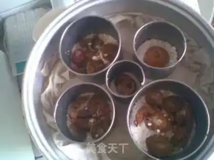 Make Red dates rice cake step 3