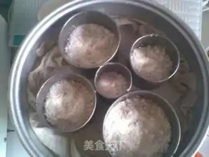 Make Red dates rice cake step 4