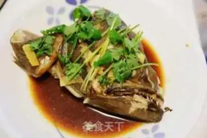 Make Steaming opium fish head step 4