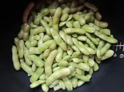Make Salt-water beans step 4